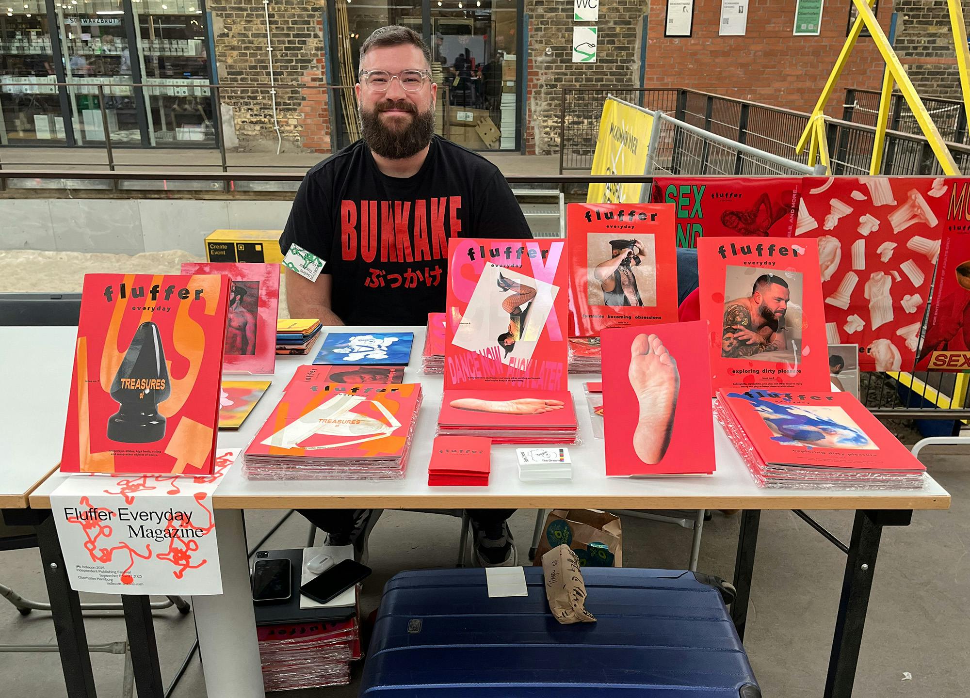 Fluffer Everyday at Indiecon 2025